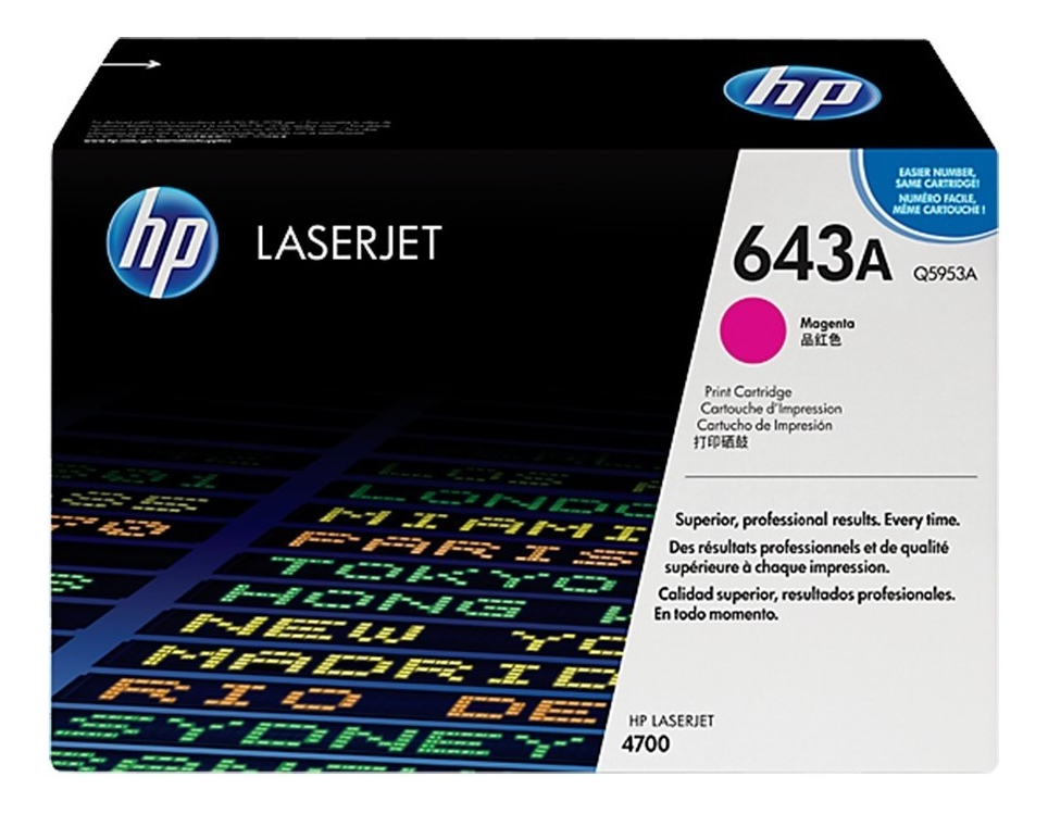Toner Hp 643a Magenta Original