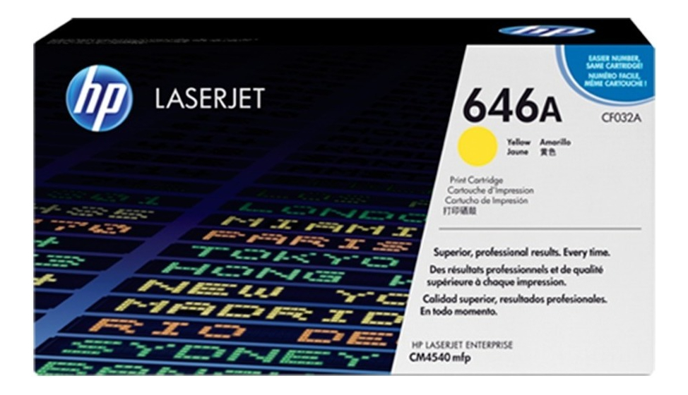 Toner Hp 646A Amarillo CF032A Original