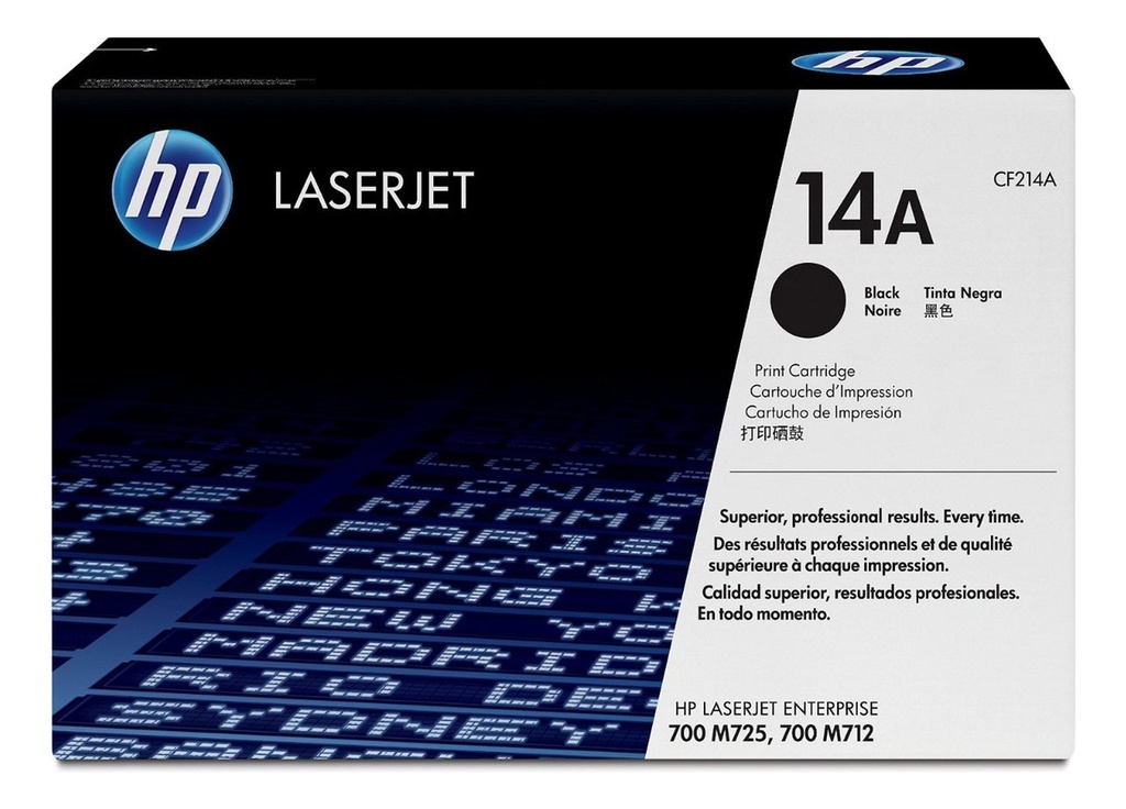 Toner HP CF214A Negro Original 14a