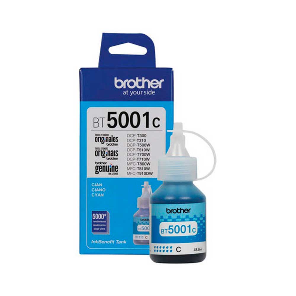 Tinta Brother BT5001C Cian 5000 Paginas