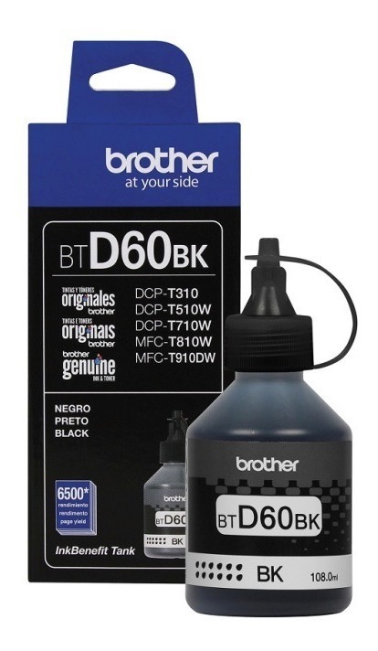 Tinta Brother BTD60 Negro