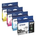 Combo Cartucho Epson 207 Negro + 206 Colores Original T207
