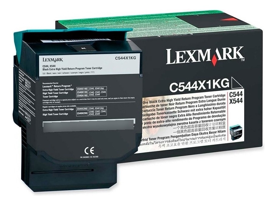 Toner Lexmark C544X1KG Negro