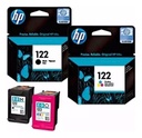 Combo Cartucho Hp 122 Negro + Color Original 4645 3545 2545