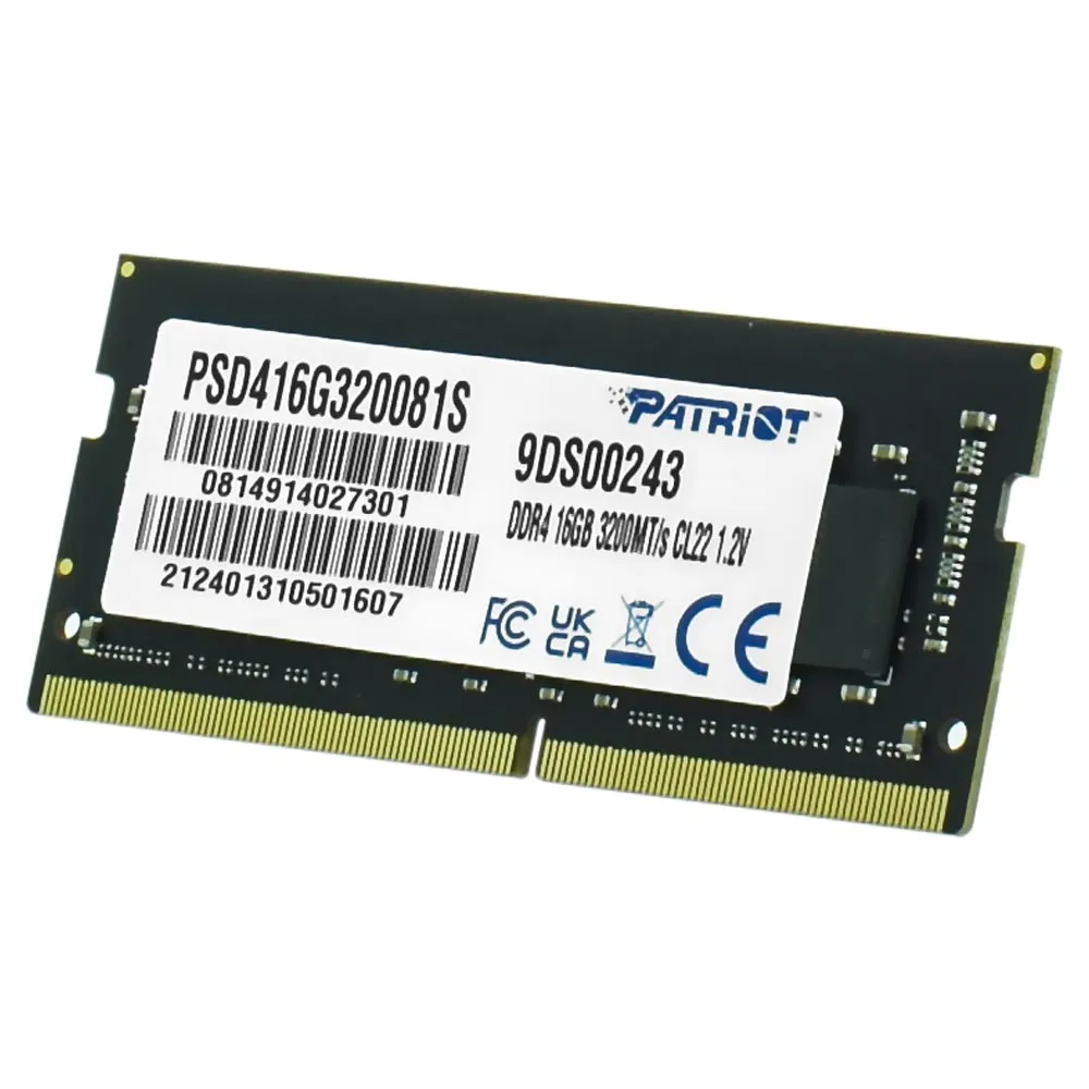 MEMORIA RAM PATRIOT 16GB DDR4 Sodimm 3200
