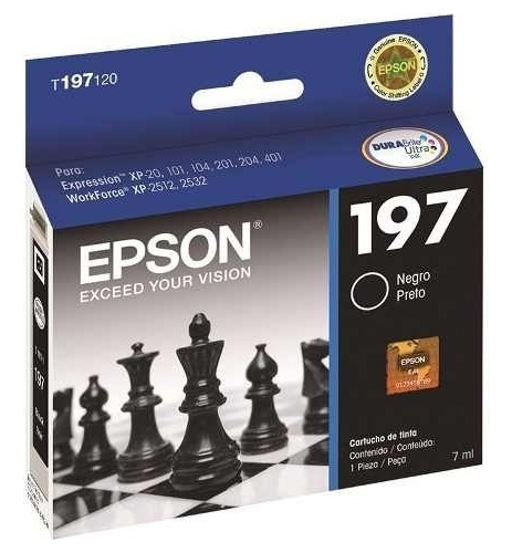 Cartucho Epson 197 Original Alto Rendimiento