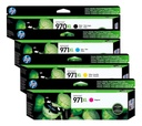 Combo 970xl Negro + 971XL Colores Original