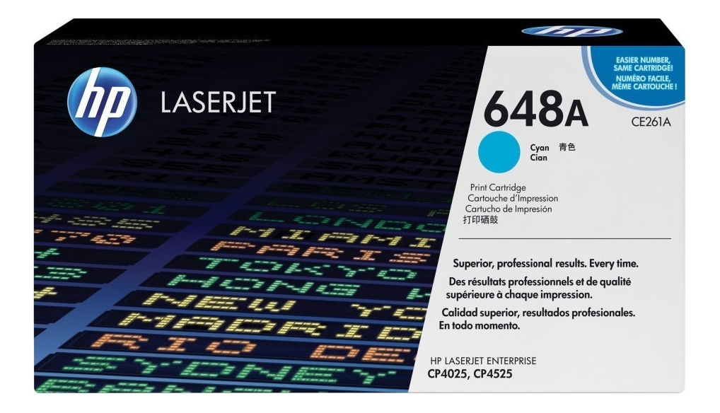 Toner Hp 648A Cian CE261A Original