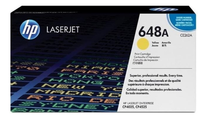 Toner Hp 648A Amarillo CE262A Original