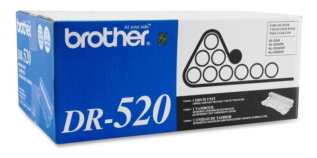 Toner Brother DR-520 Negro Original