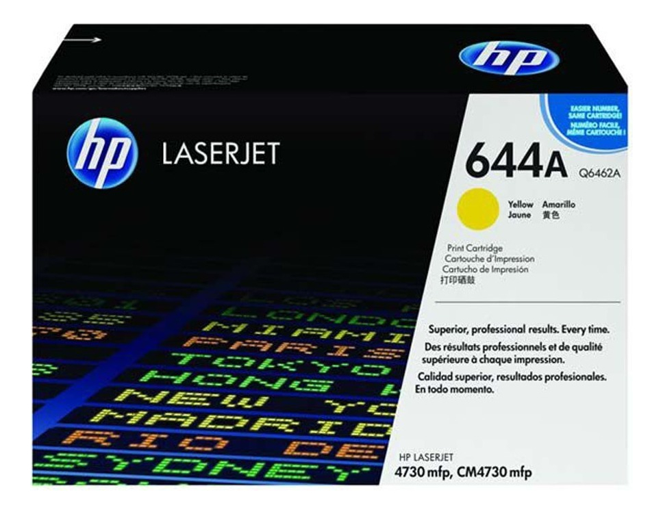 Toner Hp 644A Amarillo Q6462A Original