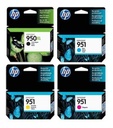 Combo HP 950XL Negro + 951 Standar Colores Original
