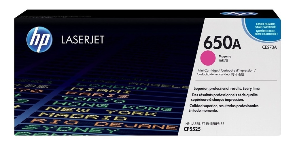 Toner Hp 650A Magenta CE273A Original