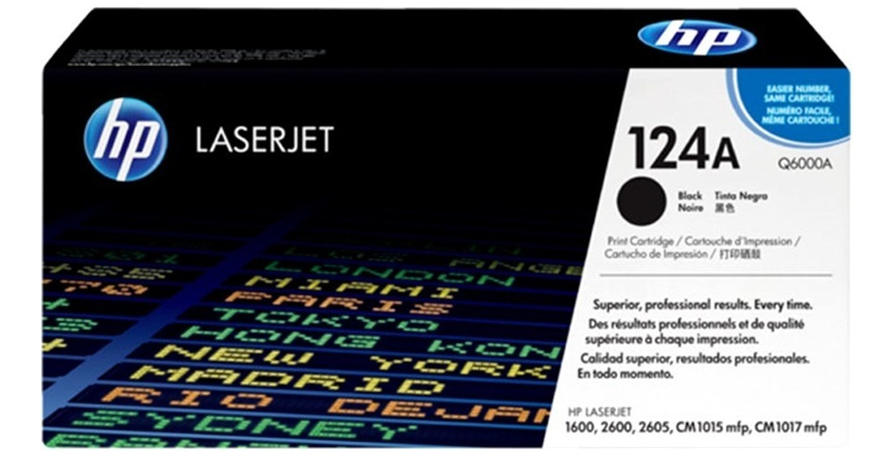 Toner Hp 124a Negro Q6000A Original