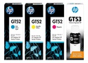 Combo Tintas Hp GT53 Negro + GT52 Colores Original