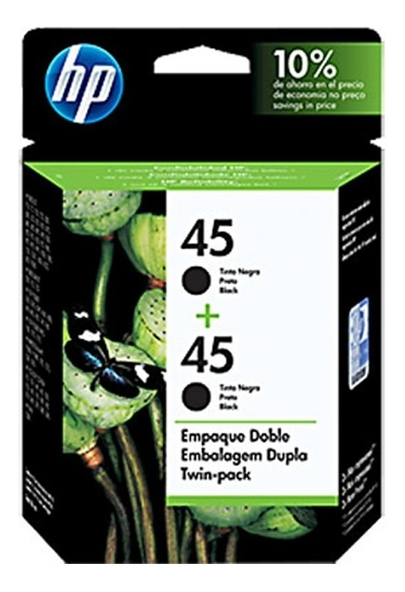 Cartucho Hp 45 Dual C6650FL Negro Original