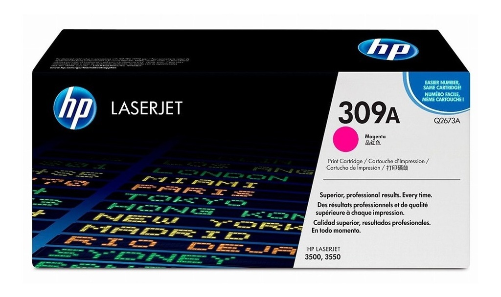Toner Hp 309A Magenta Q2673A Original