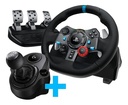 Volante Logitech G29 Negro con pedalera y palanca