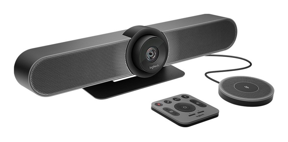 Web Cam Logitech Meetup + Microfono Expansion