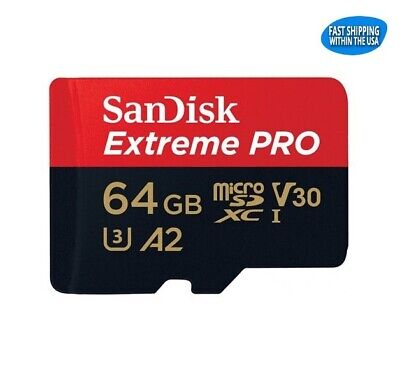 Tarjeta de memoria SanDisk 64GB Extreme Pro Micro SDHC