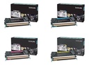 Combo Toner Lexmark X746H1KG + X748H Colores Original