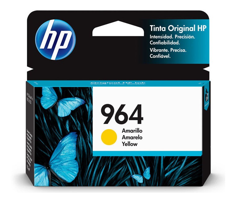Cartucho Hp 964 Amarillo 3JA52A