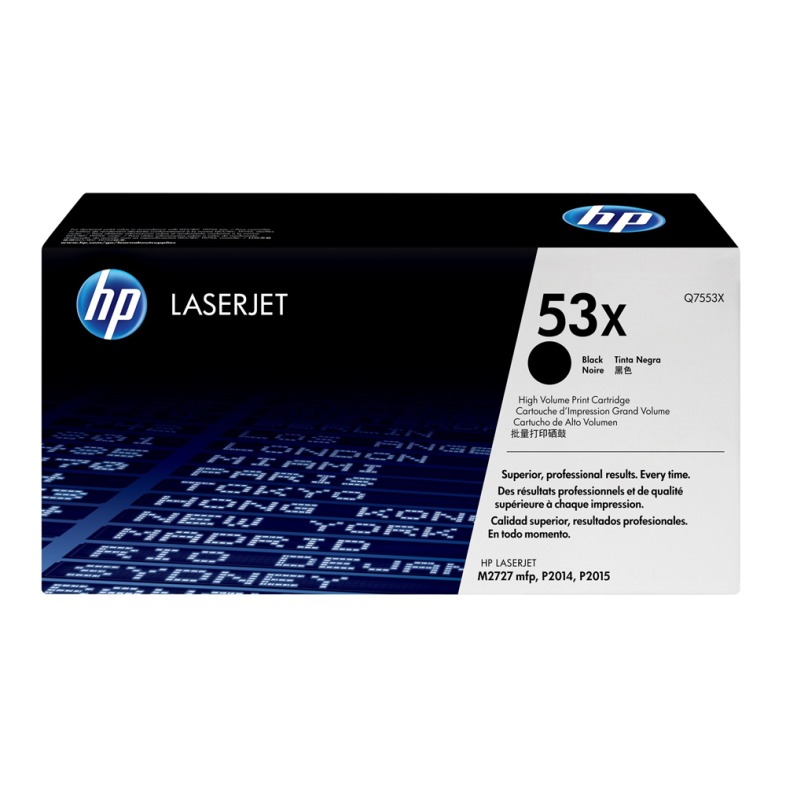 Toner Hp 53X Negro Q7553X Original