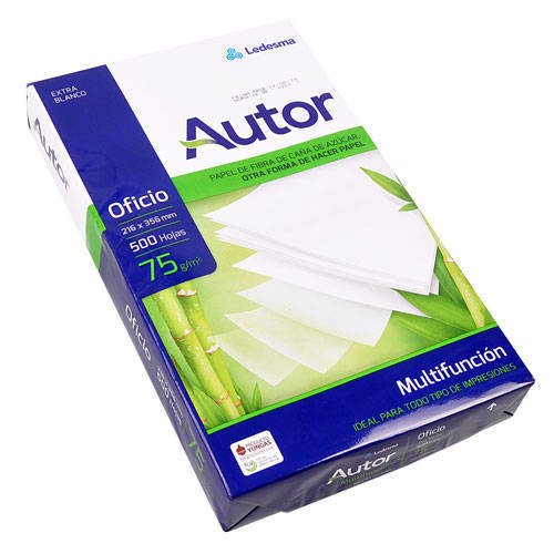 Resma Autor Legal 75g/m2 500 Hojas