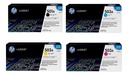 Combo Toner Hp 501A Negro + 502A Colores Original