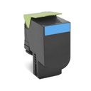 Toner Lexmark 808SC CYAN para Cx310 cx410 cx510