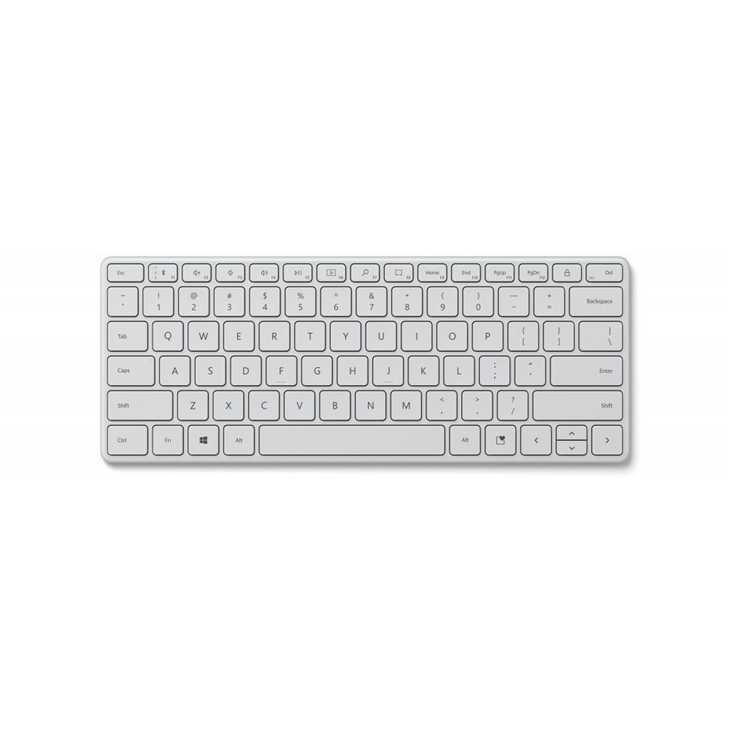 Teclado Inalambrico Microsoft Compact Bluetooth White