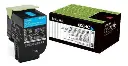 Toner Lexmark 80C8HC0 Cyan Original