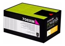 Toner Lexmark 708XM Magenta 70C8XM0 Original
