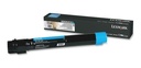 Toner Lexmark X950X2CG Cian Original