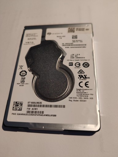 Disco Duro Interno Seagate Notebook Hdd St1000lm035 1tb Oem