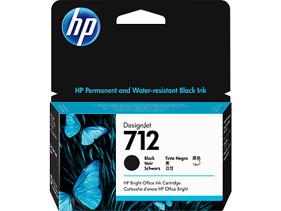 Cartucho Hp 712 Negro 38ml Original