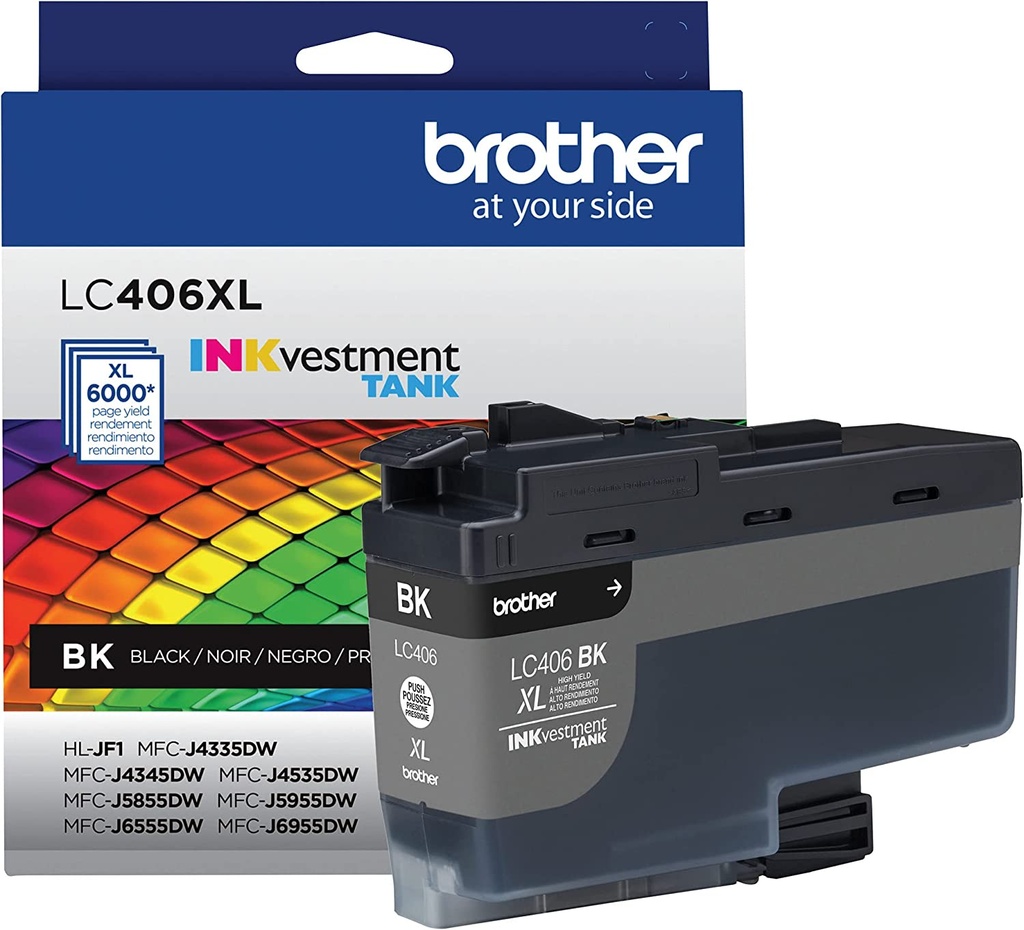 Cartucho Brother LC406XL Negro
