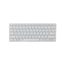 Teclado Microsoft Clavier Compact Bluetooth Inalámbrico Español Color Glaciar
