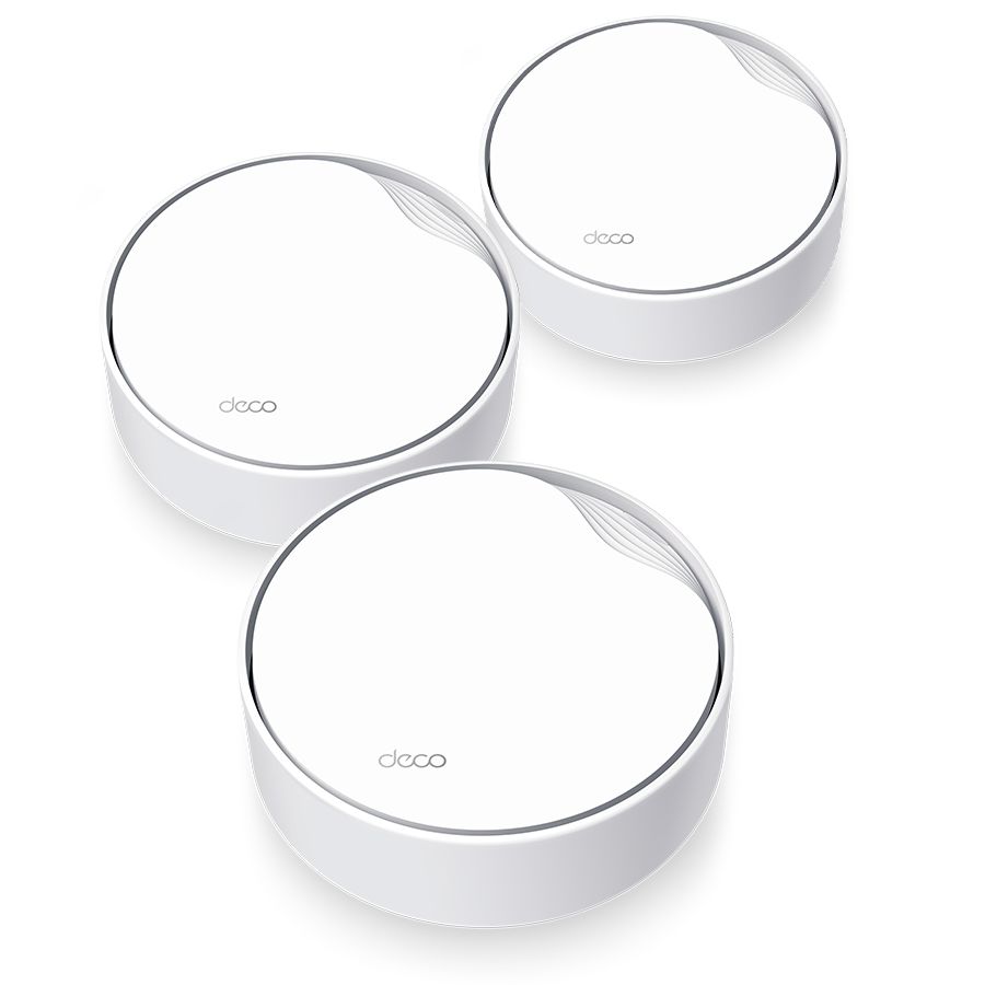 TP Link Mesh Deco x50 AX3000 POE 3 Pack