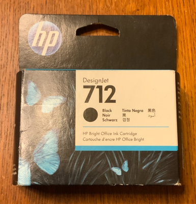 Cartucho Hp 712 Negro 80ml Original