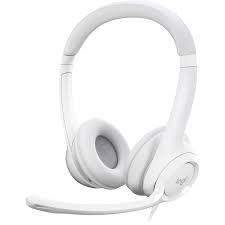 Auricular Logitech H390 Blanco Con Microfono 981-001285 Cable USB