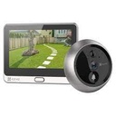 Portero Pulsador de Timbre de Mirilla Inalámbrico Ezviz DP2 2K 4,3" 512Gb Almacenamiento R100-6E3WPFBS