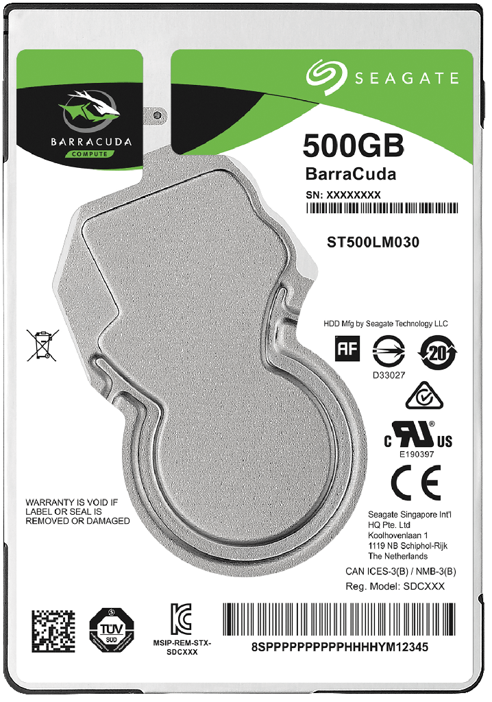 Disco Duro Interno Seagate Notebook Hdd 500gb Oem