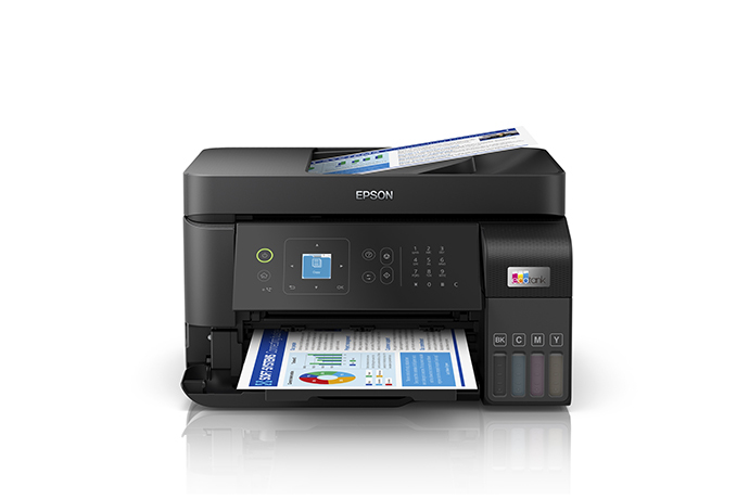 Impresora Epson EcoTank L5590 Multifuncion con Fax a Color y Wifi C11CK57303