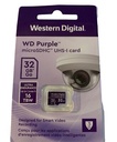 Memoria MicroSDHC Western Digital 32GB Purple UHS-I