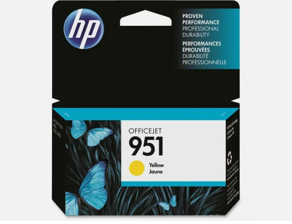 Cartucho HP 951 Amarillo Original