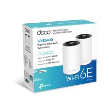 Router Tp-Link Deco XE75 Mesh Pack de 2 WIFI 6E AXE5400