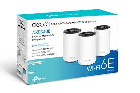 Router Tp-Link Deco XE75 Mesh Pack de 3 WIFI 6E AXE5400