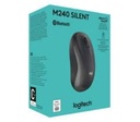 Mouse Logitech M240 SILENT Color Negro Bluetooth 910-007113