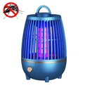 Lampara Led Fotocatalizador OFF con carga USB Mata Mosquito color azul